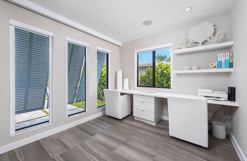 Surfside House | Surfside Beach Bungalow - heated saltwater Pool & Spa! 2 blocks from the beach!