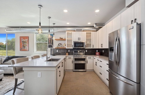 Old Town North House | Swanky Townhome near Old Town, Breweries, & River!