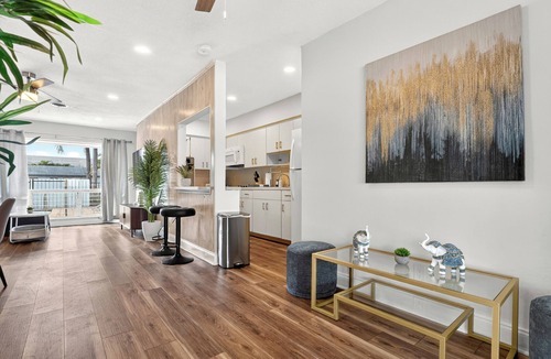 Coral Ridge Isles House | Swaying Palms Unit 1: 2 BR 2 Bath Retreat, Near Beach, Heated Pool, Free Parking
