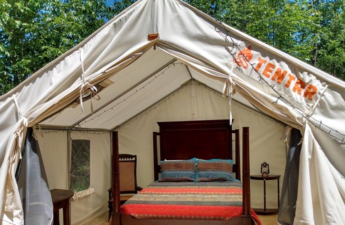 Madison RV Rental | Tentrr Signature Site - Wine Country Treasure - Coleman Outfitted Site