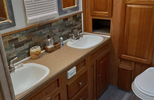 Greenacres House | The Driftwood Oasis Travel Trailer