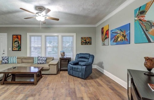 Cleveland Apartment | The Gallery House - Art curated by local artist!