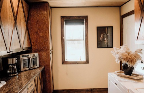 Central Alberta Cabin | The Wildrose Parlour | Old World Escape | Cozy Cabin at Go Hard Ranch