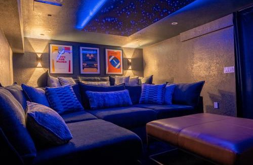 Castlewood House | Theater, Hot Tub, Mini Golf, Luxe Fun House