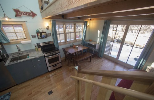 Centennial House | Tiny House by the Winooski Falls, Vermont River House