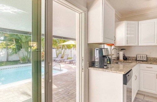Delray Beach House | Tropical Delray Beach Villa with heated pool