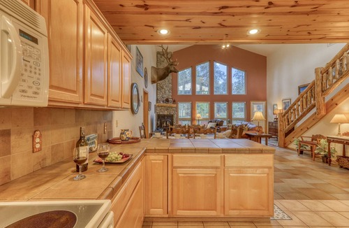 Pagosa Highlands House | Tubing Promo! Pet Friendly Cabin w/Huge Deck, Mountain Views, & Access to Turkey Springs Trails