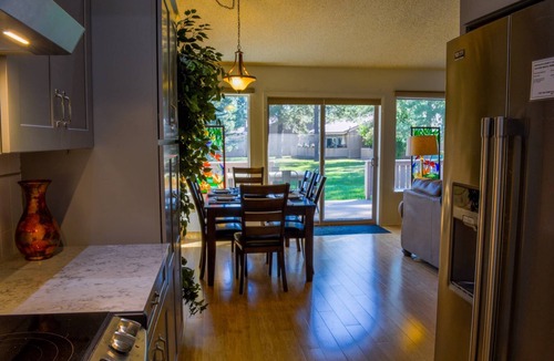 Pagosa Springs Condo | Tubing Promo! Spacious Greenbelt Condo, Fireplace, Large Deck w/Mountain Views, Walk to Amenities