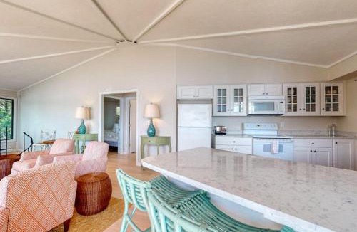 Isle of Springs House | Unique oceanfront home with a deck, tons of natural light, & amazing views