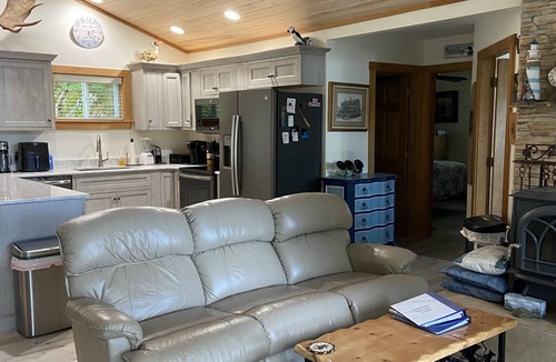 Bucksport Cottage | Upscale Lakefront Cottage - Kayaks, Jacuzzi for 2, A/C, Great Location!