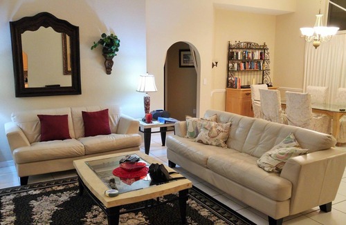 Joel House | Villa surrounded by palm trees with solar heated pool for 4 people
