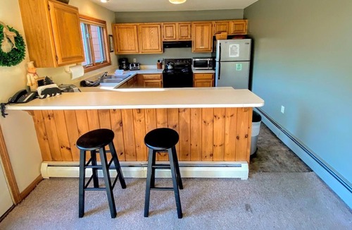 Carroll House | W22 As Seen On TV! Cozy Bretton Woods condo with gorgeous views of the Ski Area; Fast WiFi, Cable!