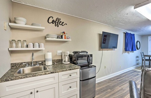 Sturgis Apartment | Walk to Main St: Sturgis Apt w/Grill!