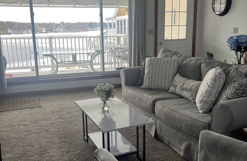 Lochmere Condo | Waterfront 2-bedroom condo on Lake Winnisquam, in quaint Tilton.