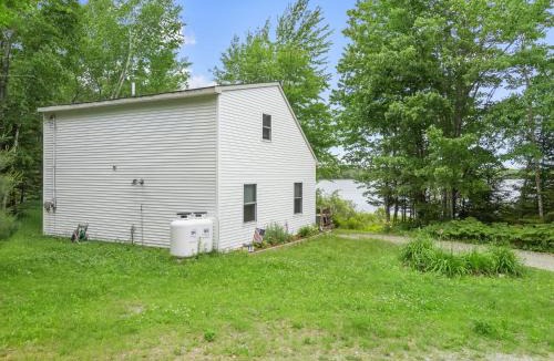 Mariaville House | Waterfront home on Graham Lake with kayaks, bikes, firepit & fireplace