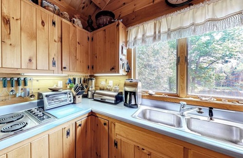 Northeast Somerset House | Waterfront Home on Moose River with Firepit, Porch, Pool Table, Great River View