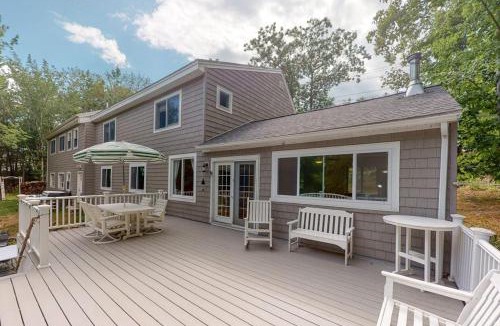 Somesville House | Waterfront home with deck, patio, grill, firepit, Ping-Pong, & WiFi