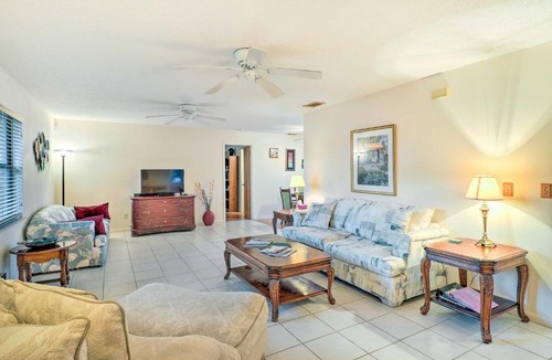 Port Saint Lucie House | Waterfront Port St Lucie Home w/Lanai & Pool