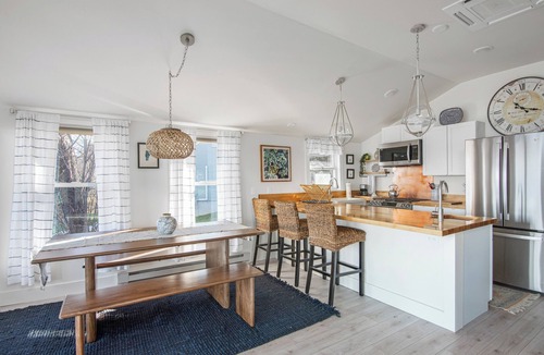 Malletts Bay Cottage | Welcome to 54 West Lake Shore Drive, a charming, single-floor home near the peaceful shores of Lake Champlain. This 1,200-square-foot residence offers 2 bedrooms (1 King, 1 Queen), 1.5 bathrooms with a shower and soaker tub. The thoughtfully designed