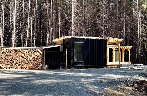 Juan de Fuca Electoral Area Cabin | West Coast Forest Bathing Glamping Retreat With Sauna