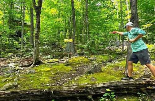 Stoneham House | White Mountains Hike-In A-Frame Disc Golf Dreams