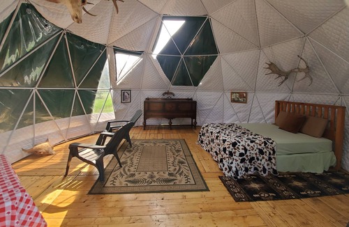 Caroline House | Wilderness Geo Dome in Boundary RV Park