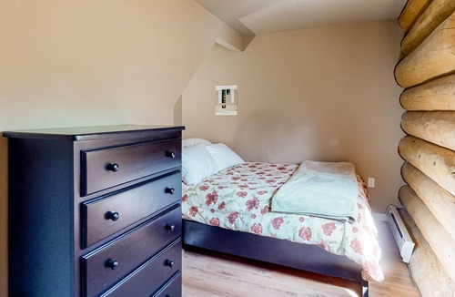 Lac Le Jeune Cabin | Wilderness resort cabin with deck, free WiFi, & full kitchen - dog-friendly