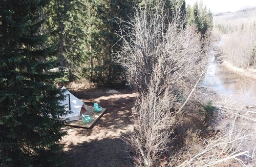 Regional District of Bulkley-Nechako RV Rental | Willow | Riverfront Bell Tent
