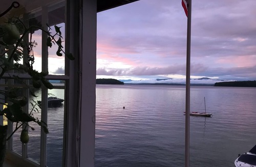 West Alton Cottage | Winni waterfront - cozy, clean, pet friendly, boat dock and best view ever!