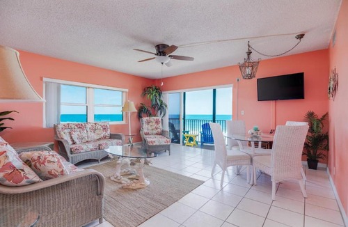 South Patrick Shores Apartment | You cannot get any closer to the beach! 2BR condo