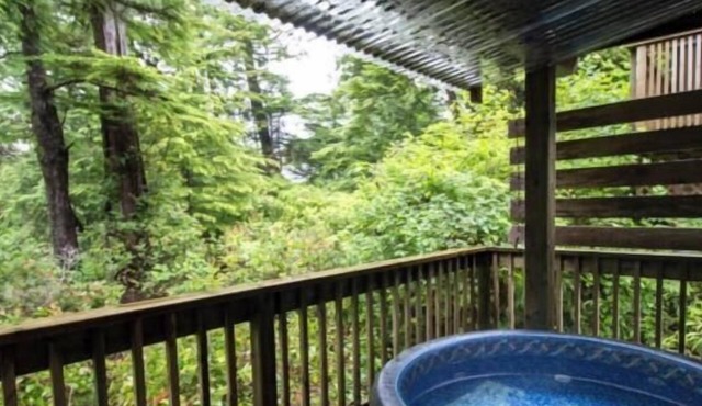1 Bedroom B - Cozy Cottage with Forest View and Seasonal Hot Tub/Walking Distance to Beaches