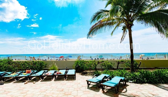 Beachfront | Balcony + Pool | 6 adults + kids
