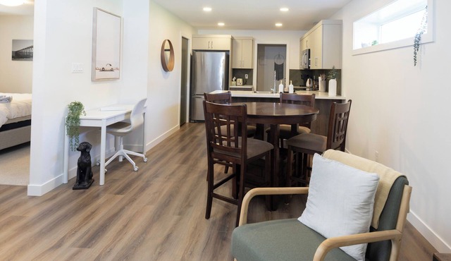Bright Walkout Suite | Near U of L & YMCA