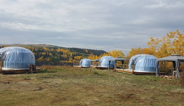 Campground/Dome1in ghost lake