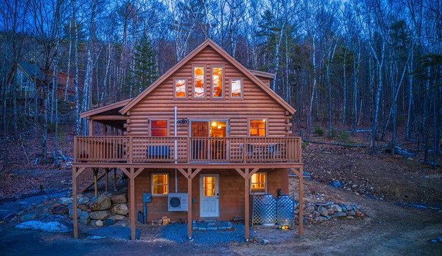Campton Cabin - Log Cabin Home in White Mountains