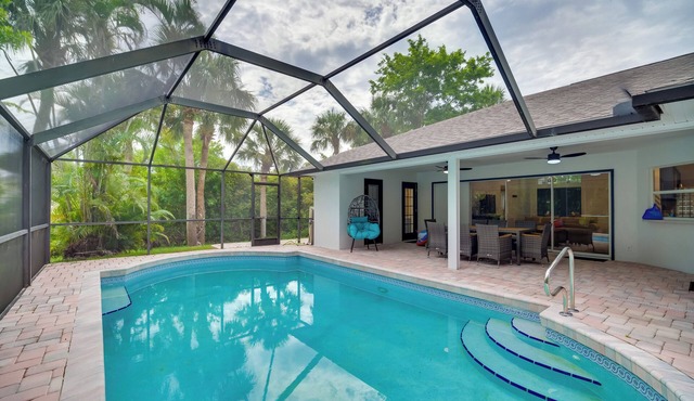 'casa Blanco' Escape w/Fire Pit in Sebastian!