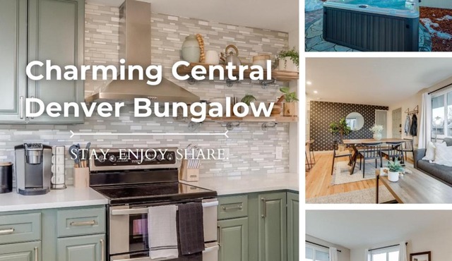 Charming Central Denver Bungalow HOT TUB