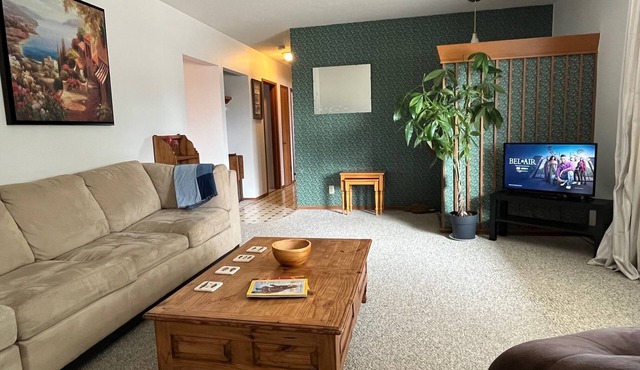 Comfortable, private home with large back yard