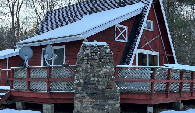 Cozy A Frame home on private 103 private acres