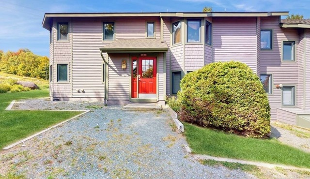 Cozy Ski-in/Ski-out condo w/balcony, mountain views, gas fireplace, w/d, wifi