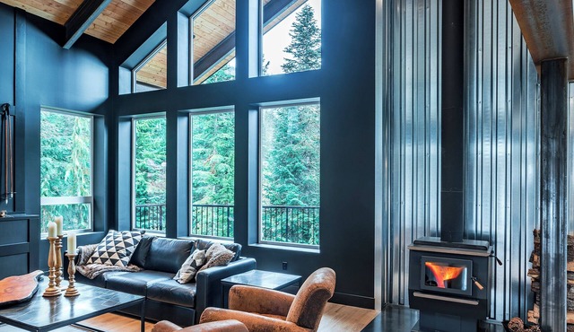 Dark and Stormy Executive Mountain Retreat