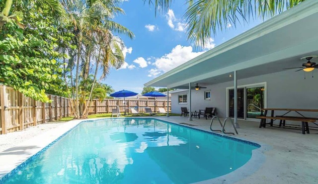 Fort Lauderdale Pool Home Villa Ping-Pong & Games