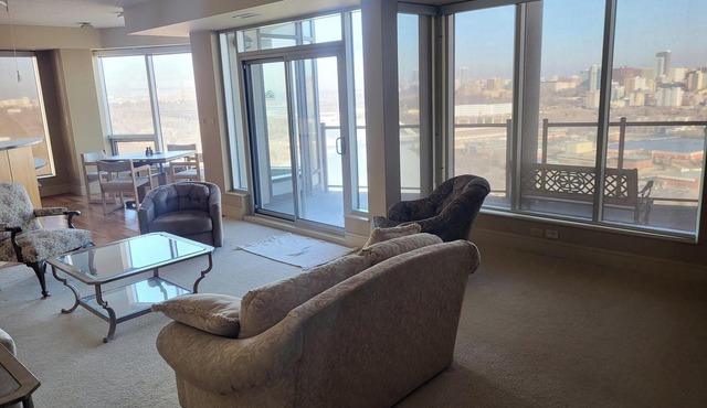 Furnished Executive Hi Rise Condo - Longterm rental - On Southside River Valley