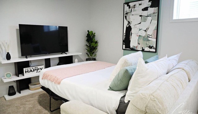 Garage|King Bed|Disney+|Long Stays|Airport