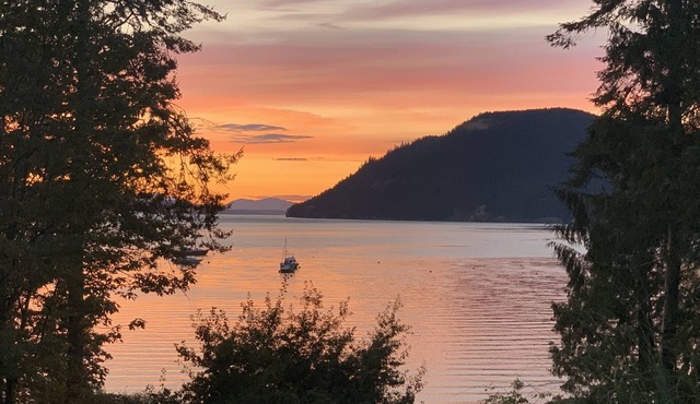 Gorgeous waterfront vacation rental suite with stunning views.