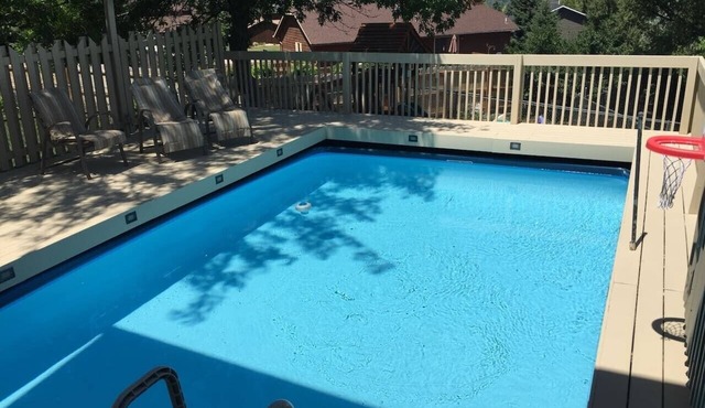 Heated pool, views, chef`s kitchen, 3 levels