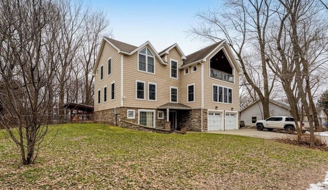 Home on Lake Champlain with pool, hot tub, in-home gym, firepit, & lovely views
