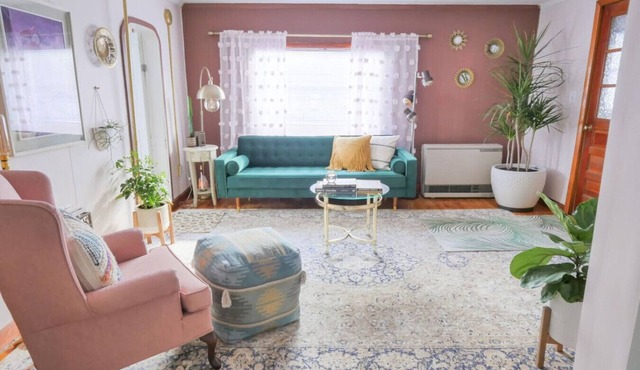 Hot Tub | Bohemian Bungalow | Restaurants + Shops