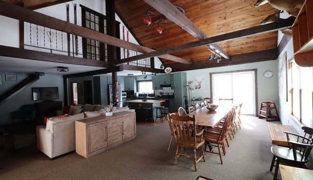 Hot tub, pool table, wet bar, shuffleboard, whole house generator