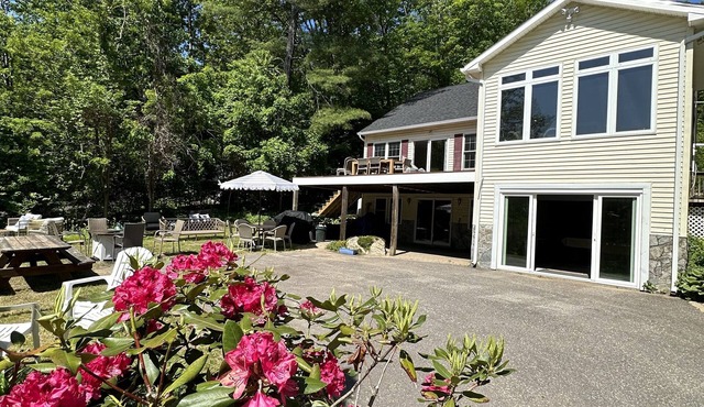 Kayak, walk or swim to Meredith town center